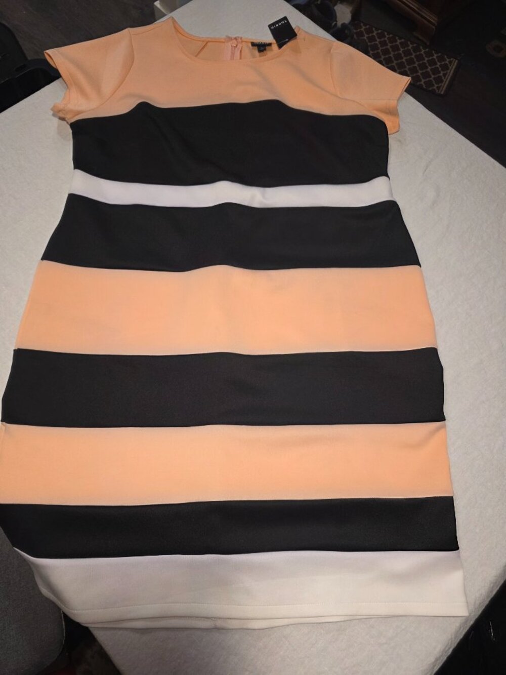 NWT Torrid Peach Scuba Dress 1XL